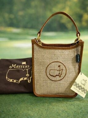 NEW 2026 Masters Member Shop EXCLUSIVE  Soft Woven Crossbody Bag, Made in Italy
